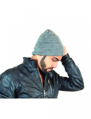 Atlantis AT117 - Beanie with Cotton Jersey Lining Size:0 Colors:Noir