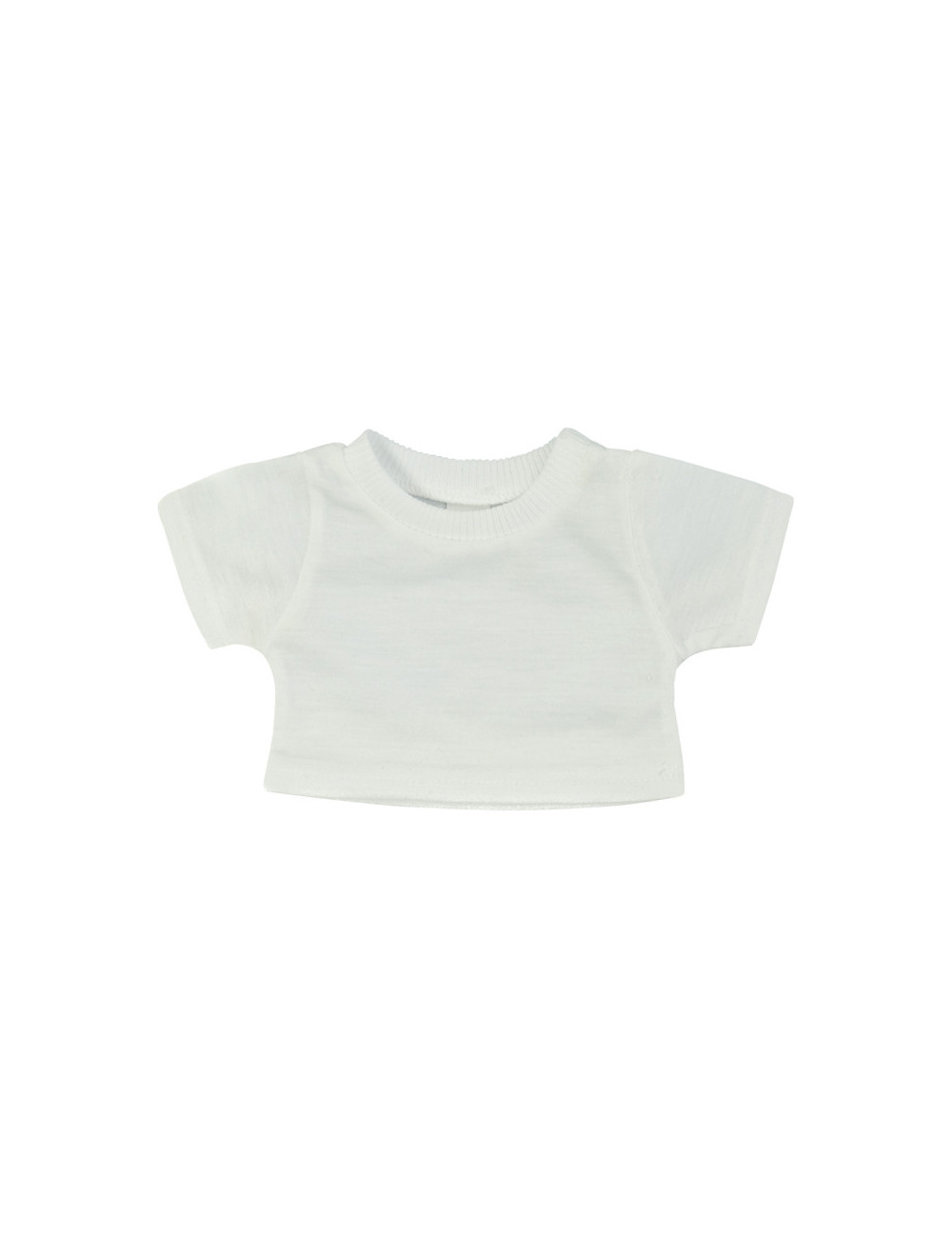 Mumbles MM071 - T-shirt Teddy Couleurs:Blanc Mumbles MM071 - T-shirt Teddy Couleurs:Blanc