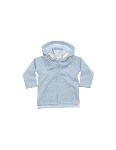 Babybugz BZ032 - Baby hoodie  Colors:Dusty Blue