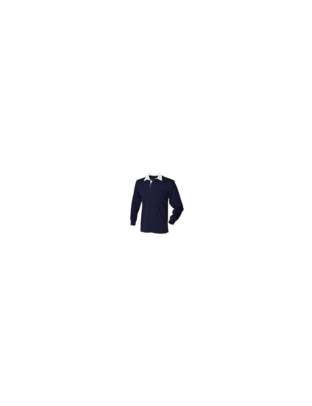 Front row FR109 - Polo Rugby Uni À Manches Longues Enfant Couleurs:Navy/Navy Front row FR109 - Polo Rugby Uni À Manches Longues Enfant Couleurs:Navy/Navy