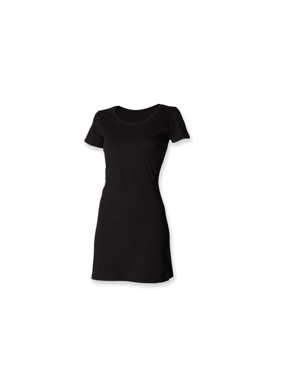 Skinnifit SK257 - T-shirt dress  Colors:Noir